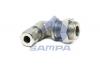 SAMPA 0961444 Угольник М22/Т8 с накидной гайкой