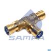 SAMPA 0962087 Фитинг Т-образный 10*1,0 (металл)
