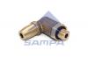 SAMPA 0962090 Переходник угловой металл трубка d 6 mm - M12*1,5
