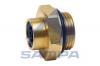 SAMPA 0962115 Штуцер М22/Т8 прямой латунь с уплотнителем New Line
