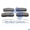SAMPA 09660801 Колодки тормозные 29114