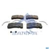 SAMPA 09661801 096.618-01_колодки дисковые с пластинами+р/к 210.8x