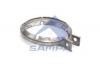 SAMPA 100213 SA100.213_хомут трубы глушителя !круглый зажим. болтом D=128 \MB Actros 1831-4143
