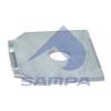 SAMPA 114.291 Пластина пальца рессоры BPW;;/114.291