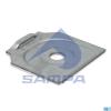 SAMPA 114503 SA114.503_пластина крепления полурессоры! 121x125x5\ BPW
