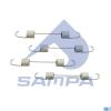 SAMPA 117014B К-КТ пружин тормозных колодок 4 шт