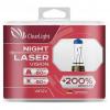 CLEARLIGHT ML9006NLV200 ML9006NLV200_лампа! галогеновая 12V HB4 51W P22d 4300K (бокс 2шт) Night Laser Vision +200%\
