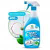 GRASS 125247 125247_средство для очистки стекол и зеркал! `Clean Glass` (голубая лагуна) 600мл/