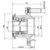ZIKMAR Z89281R Ступица задняя