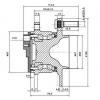 ZIKMAR Z89468R Ступица зад mazda 6 iii, 3 iii, cx-5