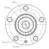ZIKMAR Z89527R Ступица пер vw fox, polo iv, skoda fabia, seat ibiza, 66mm