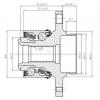 ZIKMAR Z89527R Ступица пер vw fox, polo iv, skoda fabia, seat ibiza, 66mm