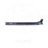 NSP NSP07764264932R Накладка порога правая RENAULT DUSTER
