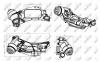 NRF 31315 31315_радиатор масляный!/ Opel Astra-H/Astra-J/Vectra/Zafira 02