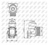 NRF 31355 NRF 31355_радиатор масляный!\ Audi A1/A3/A4/A6/Q3/Q5 07>, VW Golf VI/Passat 11>