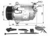 NRF 32427 Компрессор кондиционера OPEL Zafira 1.9D 05-