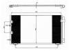 NRF 35609 NRF 35609_радиатор кондиционера!\ Toyota Previa 2.4i/2.0D4D 00>