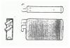 NRF 50602 Теплообменник, отопление салона