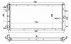 NRF 509514 Радиатор, охлаждение двигател