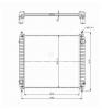 NRF 509779 NRF 509779_радиатор системы охлаждения !Plastic/Aluminium 570x559,2x30\ IVECO Eurocargo Tector 01-->
