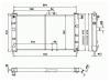 NRF 52053 Радиатор, охлаждение двигател