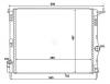 NRF 53069A Радиатор DACIA Logan 06-