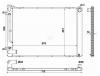 NRF 53681 Радиатор, охлаждение двигател