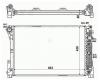NRF 53968 Радиатор, охлаждение двигателя