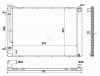 NRF 53974 Радиатор, охлаждение двигателя