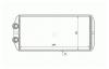 NRF 54210 54210_радиатор печки!\ Citroen Berlingo/C4 Picasso, Peugeot Partner all 06>