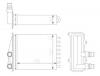 NRF 54412 Радиатор отопителя RENAULT Trafic 1.6D 15-