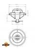 NRF 725216 Термостат 83C