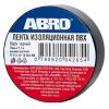ABRO ET9121810BLKRW ET-912-18-10-BLK-RW_изолента! пвх черная 18ммx9.1м ABRO/