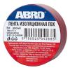 ABRO ET9121810REDRW ET-912-18-10-RED-RW_изолента! пвх красная 18ммx9.1м ABRO\