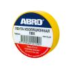 ABRO ET912YE Изолента ABRO 19мм*9м желтая ET-912-YE