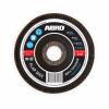 ABRO FD12522A100R Круг абразивный лепестковый торцевой ABRO 125х22,23 мм P100