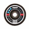 ABRO FD12522A120R Круг абразивный лепестковый торцевой ABRO 125х22,23 мм P120