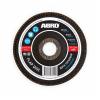 ABRO FD12522A80R Круг абразивный лепестковый торцевой ABRO 125х22,23 мм P80