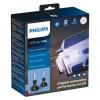 PHILIPS 11336U90CWX2 Комплект светодиодных ламп H3 12V LED H3 2шт (холодный белый, яркость +250%)
