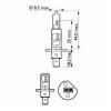PHILIPS 12258LLECOC1 Лампа H1 12V 55W LongLife EcoVision