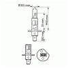 PHILIPS 12258VPB1 Лампа H1 12V 55W Vision Plus +60%