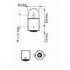 PHILIPS 12821CP Лампа R5W BA15s 12V 5W