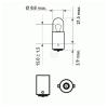 PHILIPS 12929CP Лампа T4W 12V 4W BA9s