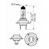 PHILIPS 12972LLECOC1 Лампа H7 12V 55W LongLife EcoVision
