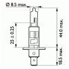 PHILIPS 13258MDC1 Лампа H1 24V 70W MasterDuty