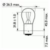 PHILIPS 13498CP Лампа накаливания, фонарь указателя поворота; Лампа накаливания, фонарь сигнала торможения; Лампа накаливания, задняя противотуманная фара; Лампа накаливания, фара заднего хода; Лампа накаливания, задний гарабитный огонь; Лампа накаливания, фонарь указателя поворота; Лампа накаливания, фонарь сигнала торможения; Лампа накаливания, задняя противотуманная фара; Лампа накаливания, фара заднего хода; Лампа накаливания, задний гарабитный огонь; Лампа накаливания, дополнительный фонарь сигнала торможения; Лампа накаливания, дополнительный фонарь сигнала торможения