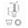 PHILIPS 85122VIS1 Лампа газоразрядная ксеноновая D2S 12V 35W 4600K