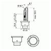 PHILIPS 85126CMC1 Лампа газоразрядная ксеноновая D2R 35W