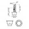 PHILIPS 85126VIC1 Лампа газоразрядная ксеноновая D2R 35W 4300K