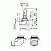 PHILIPS 9005PRC1 Лампа HB3 12V 60W P20d